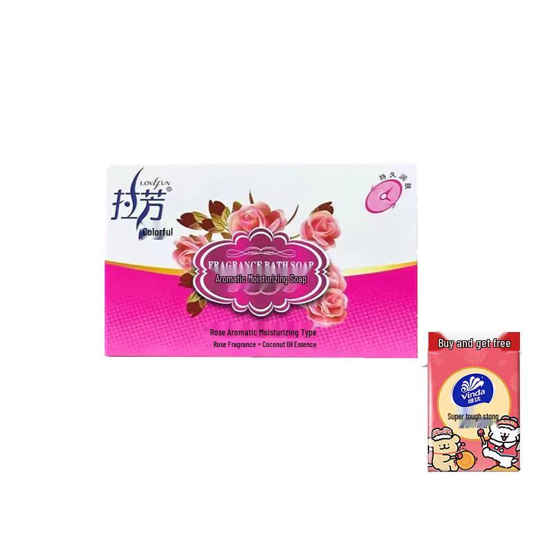 Lafang Duozhi Rose Scented Moisturizing Soap