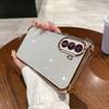 Case for HUAWEI Nova Y71,Nova Y70 Electroplated Color Border Clear Phone Casing Cover