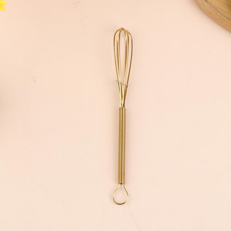 Mini Edelstahl Schneebesen Eierschläger Wisk Manuell Ballon Drahtschneebesen Milch Mischen