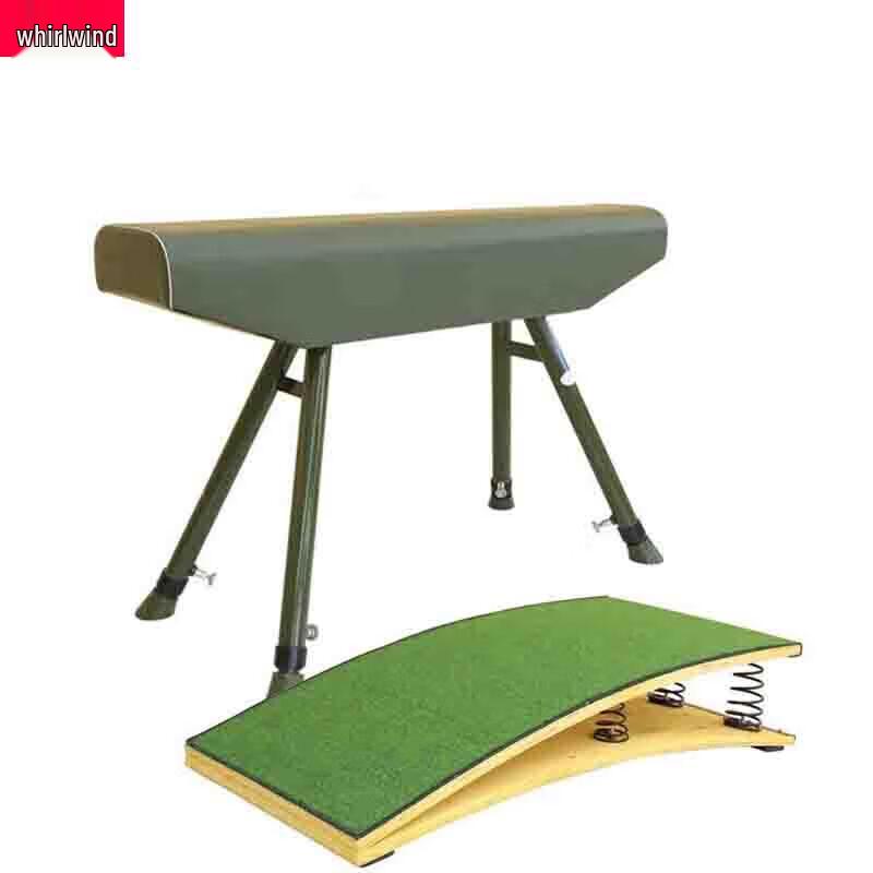 Gymnastics Springboard and Vaulting Horse Set