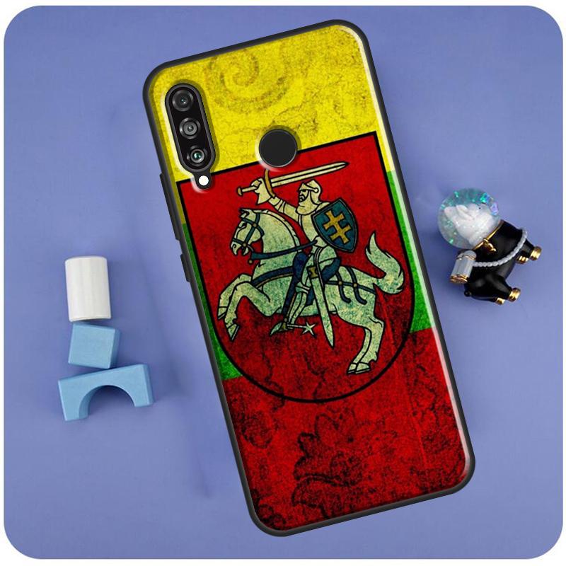 

Lithuania Flag For Huawei Nova Y60 Y61 Y70 Y72 Y73 Y90 Y91 12i 11i 3i 7i 8i 9 10 SE P20 P40 P30 Lite Case Huawei Nova 11