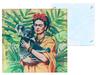 Szklana Podkładka Pod Kubek Frida Kahlo Kuchnia Stół Salon Ozdoba Dom