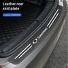 Autocollant Seuil de Porte Voiture Fibre de Carbone Seuil Latéral Anti-Rayures Imperméable Pour SsangYong Kyron Stavic Rexton Sports accessoires