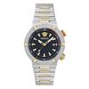 Versace Reloj de Cuarzo para Hombre Greca Logo Diver Bicolor VE8G00424