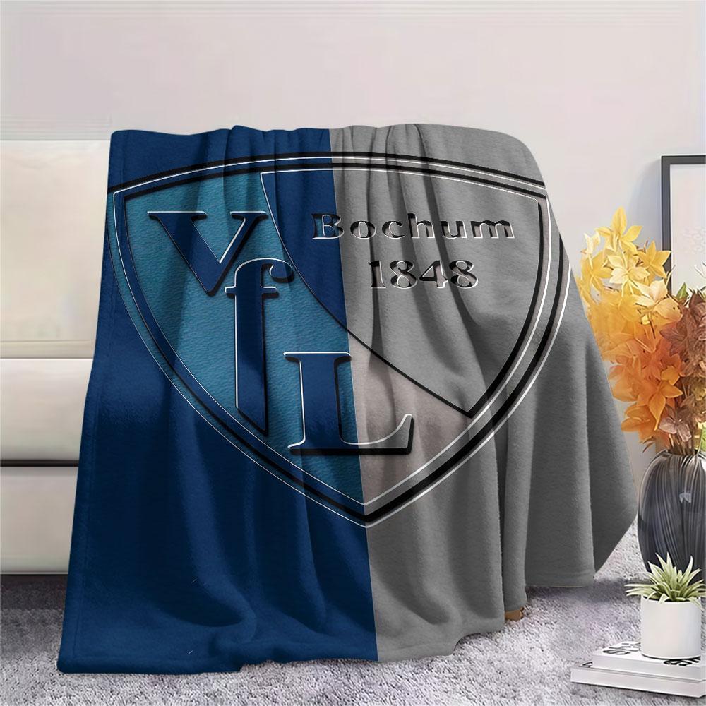 Coperta VfL Bochum, Alta qualità, Confortevole per Tutte le Stagioni, Decorazione per la Casa, Calore e Comfort