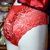 Men'S Underwear Summer Sexy Sheer Panties Ultra-Thin Lace Sissy Pouch Sheath Briefs Large Size Breathable Transparent Lingerie