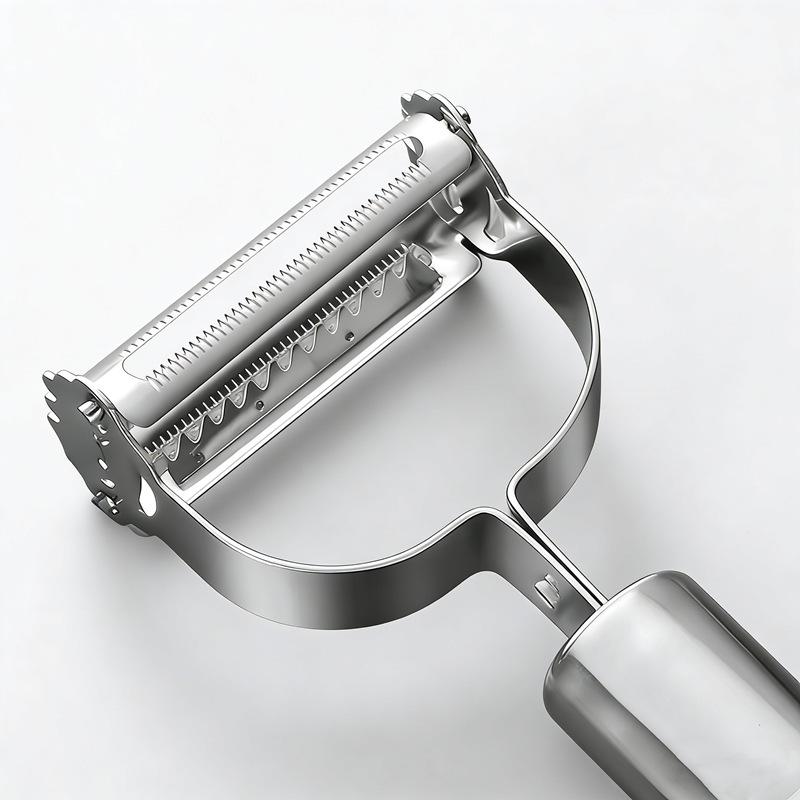 Stainless Steel Double-Headed Multifunctional Fruit & Vegetable Peeler and Grater