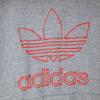 Adidas 80s Vintage Trefoil Logo Long Sleeve Sweatshirts M Gray Men's Used