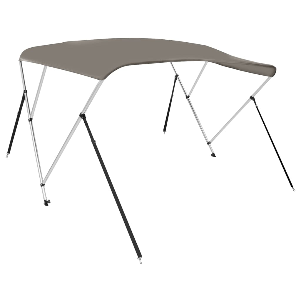 3 Bow Bimini Top Gray 183 x 180 x 137 cm