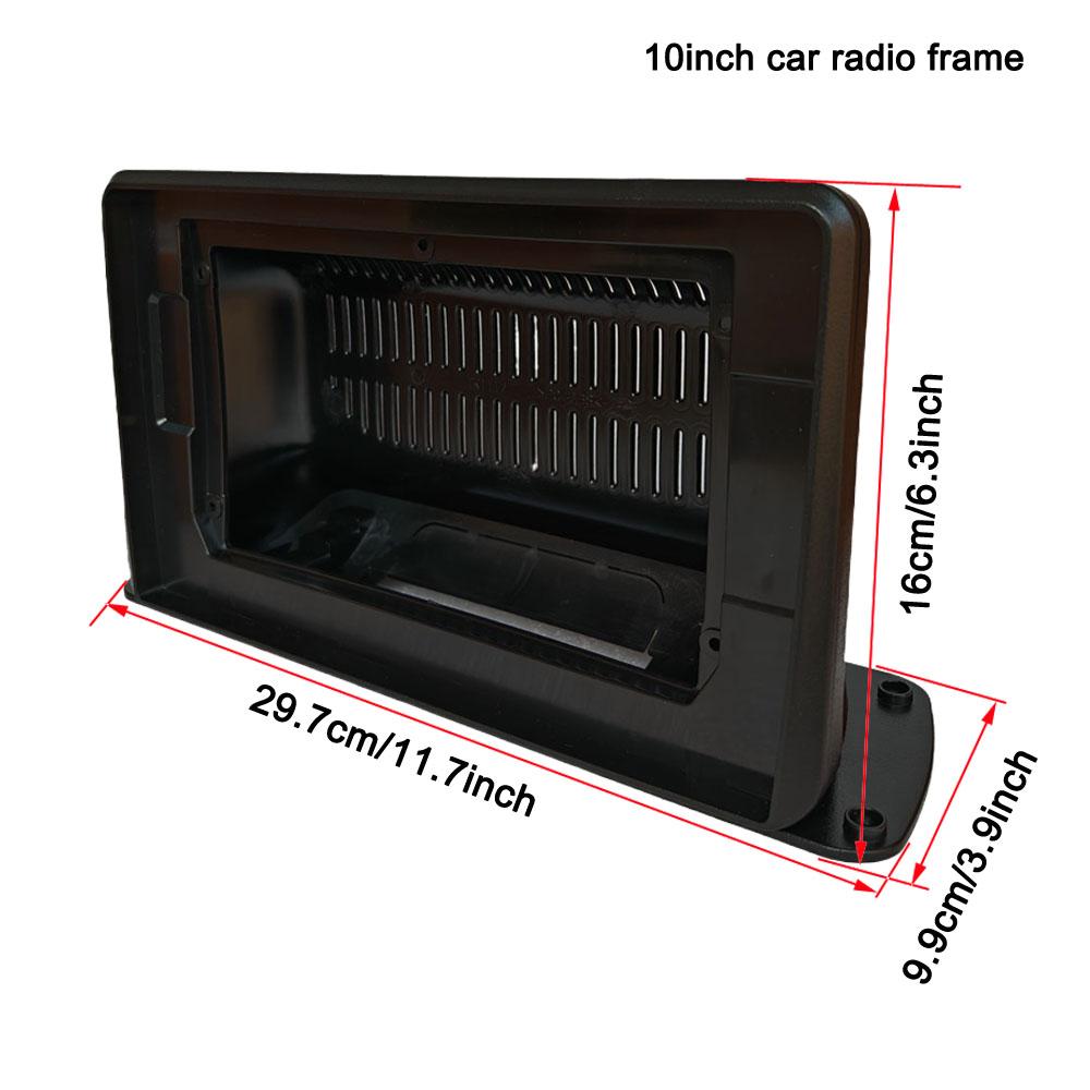 9“10” Universal Android 2 Double Din Car Radio Fascia For old Car Truck Motorhome Stereo Panel Dash Mounting Frame Trim Kit Face