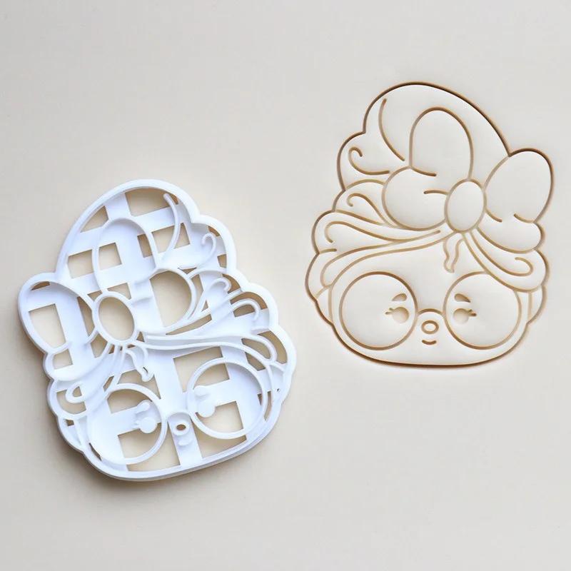 Christmas Cookie Cutters Santa Claus Shaped Baking Molds Xmas Biscuit Embossing Mould Kitchen DIY Cake Dessert Decor Accessories