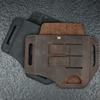 VIPERADE PJ13 EDC Leather Knife Belt Flashlight Handcrafted Organizer Sheath for Tactical and Tools Sheath, Sheath/Leather Holster/Leatherman