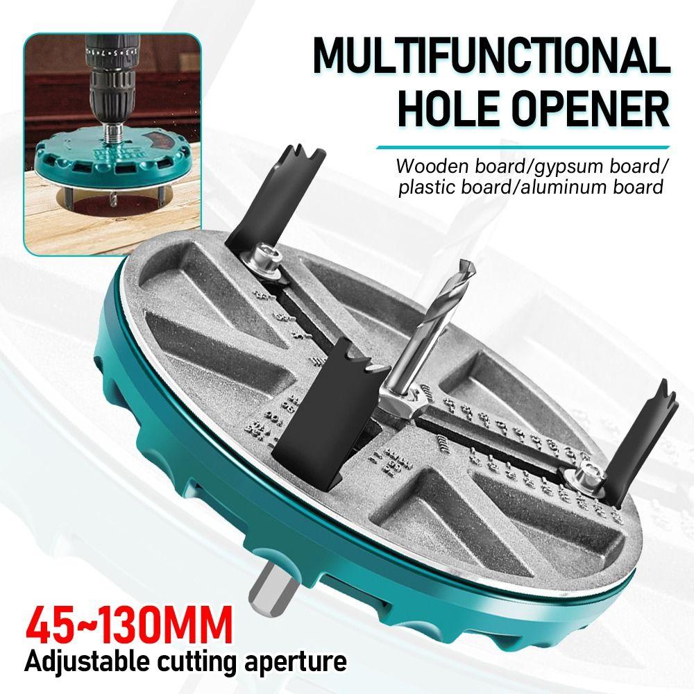 45-130mm Round Hole Saw Positioning Bit Electric Drill Drilling Bit Tool  Aluminum-plastic Board