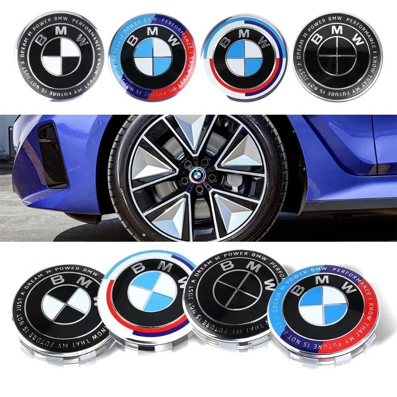4Pc 56mm 68mm BMW Emblem For BMW Wheel Hub Caps For BMW 3 Series 5 Series E60 E90 F10 F30 E46 E39 X5 E53 E70 E38 Z4