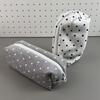 Polka Dot Ergonomic Design Pencil Case Large-capacity Soft Touch Pen Bag Stationery Pouch Stationery Organizer Back To School