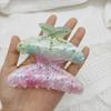 Fantasy Color Starfish Hair Clip Acetate Material Non Slip Hair Clip Beach Hair Clip  Summer Season