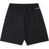 Li Ning Solid Color Big Logo Mid Waist Comfortable Breathable Casual Shorts Men shorts Black AKSU925-1