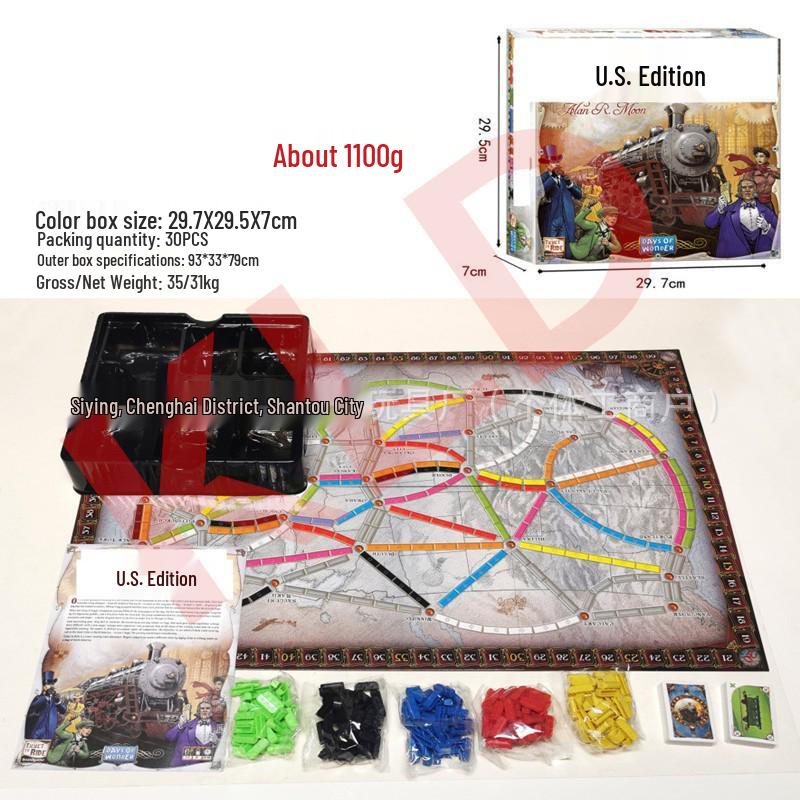 Klasik RİSK Masa Oyunu: Etkileşimli İngilizce Kart Baskısı