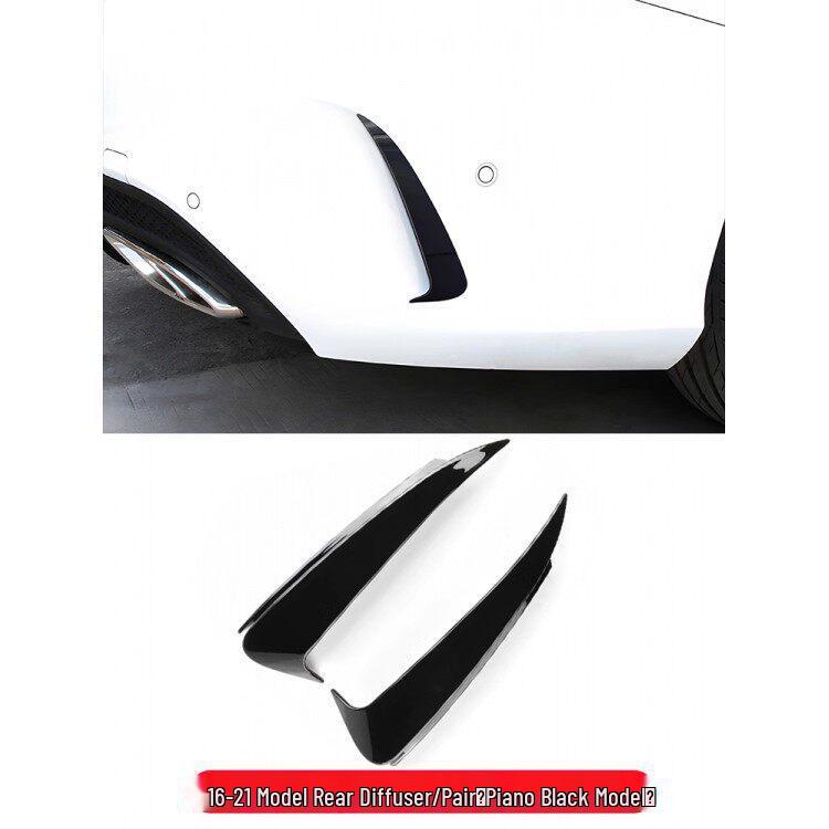 

Compatible with Mercedes-Benz C-Class C200L/C180L/C260L Coupe: Front Bumper Air Duct, Side Skirt, Rear Spoiler. Set