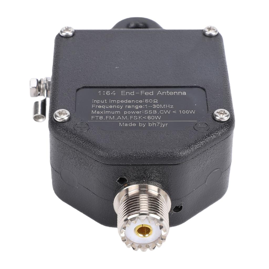 100W HF End Fed Antennae 4 Band 8 Band 1MHz To 30MHz 1:64 Balun Shortwave Radio Half Wave Antennae Support CW FM AM FT4