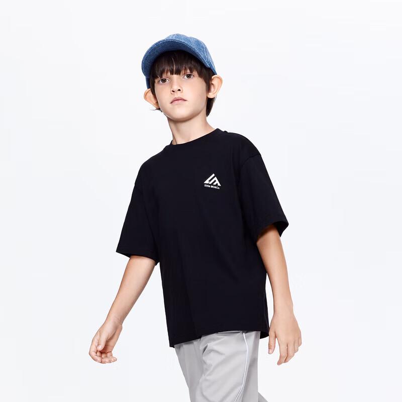 little MO&Co. 5A Anti-bacterial Kids  Cotton Short-Sleeve T-Shirt 160