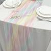 Fade Resistant Colorful Tablecloth Quick Drying Materials Easy Maintenance Portable for Travel Event