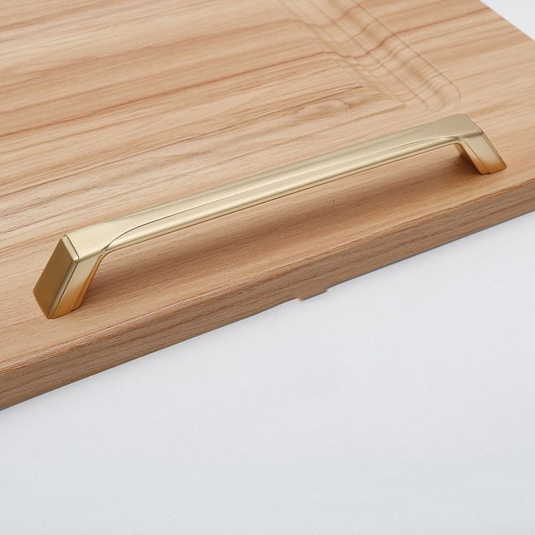Brown Brass Brushed Wardrobe Door Furniture Handle Drawer Kitchen Cabinets Pull Handle
