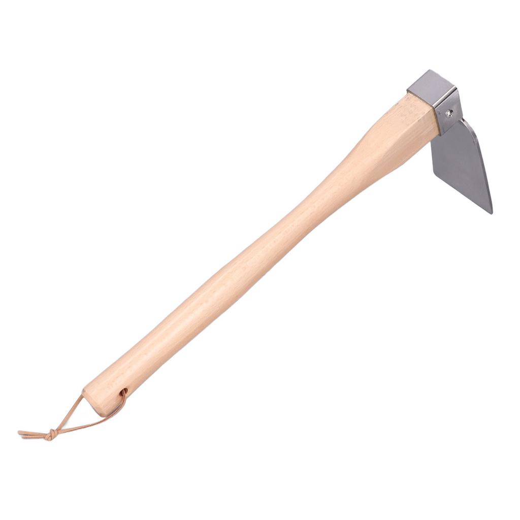 Grubbing Hoe Simple Practical Fine Workmanship Small Volume Stainless Steel Forged Hoe