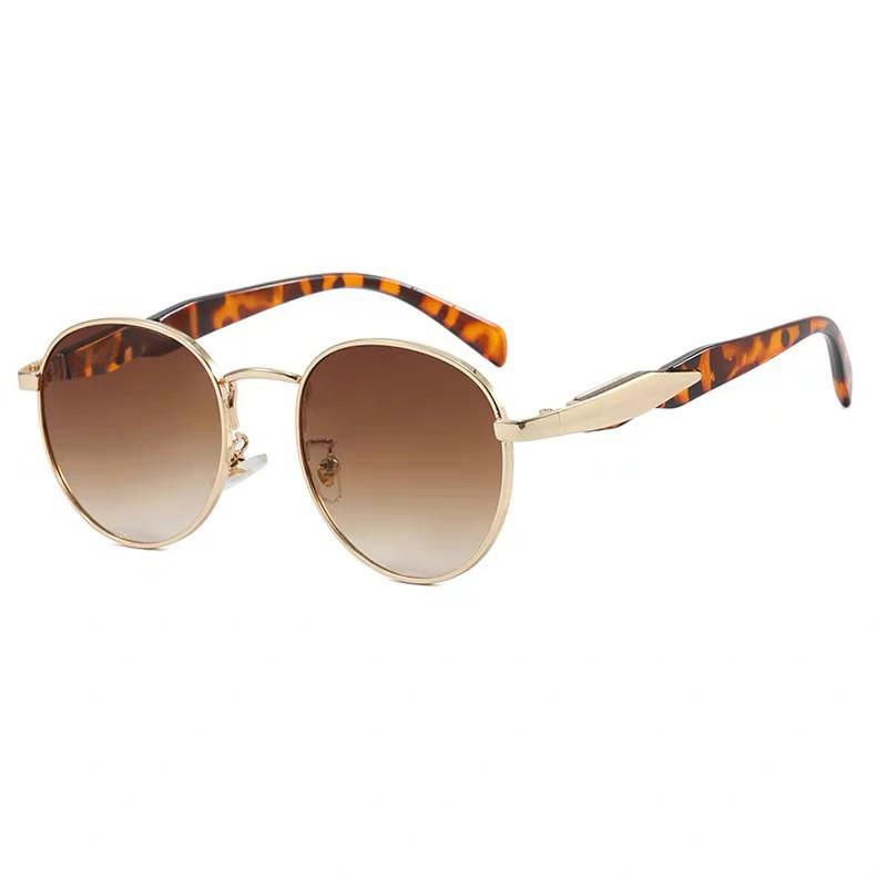 Luxury Brand Small Sunglasses for Men and Women Unisex Fashion Sun Glasses Oval Unisex Stylish Eyewear Shades Round Sunglasses