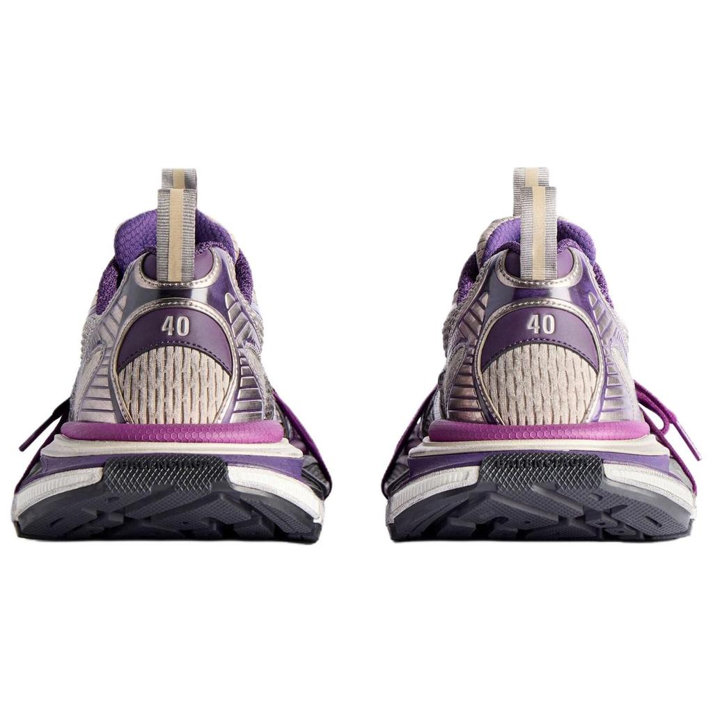 Balenciaga 3XL Mesh Low Top Chunky Sneakers Women's Purple 734731W3XL51269
