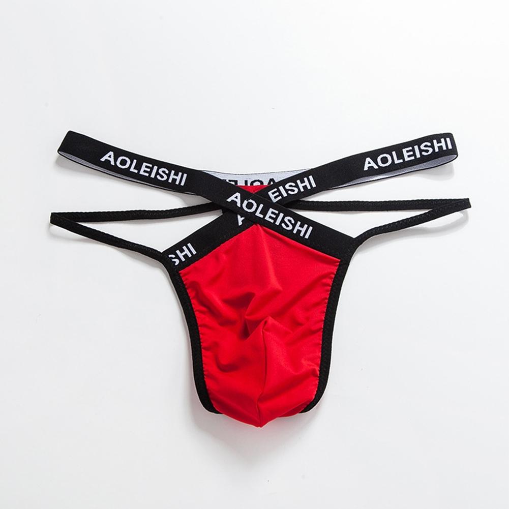 T-Back Men Panties Bulge Pouch Underpants Underwear