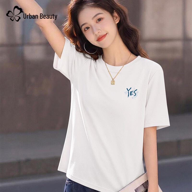Urban Beauty Women s Quick-Dry Ice Silk Sport T-Shirt L