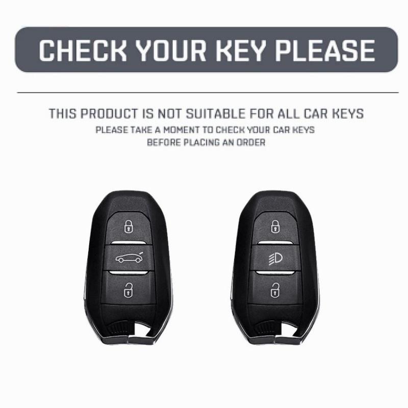 New Luxury Car Key Case Cover For Peugeot 2008 3008 4008 5008 308 408 508 Keychain