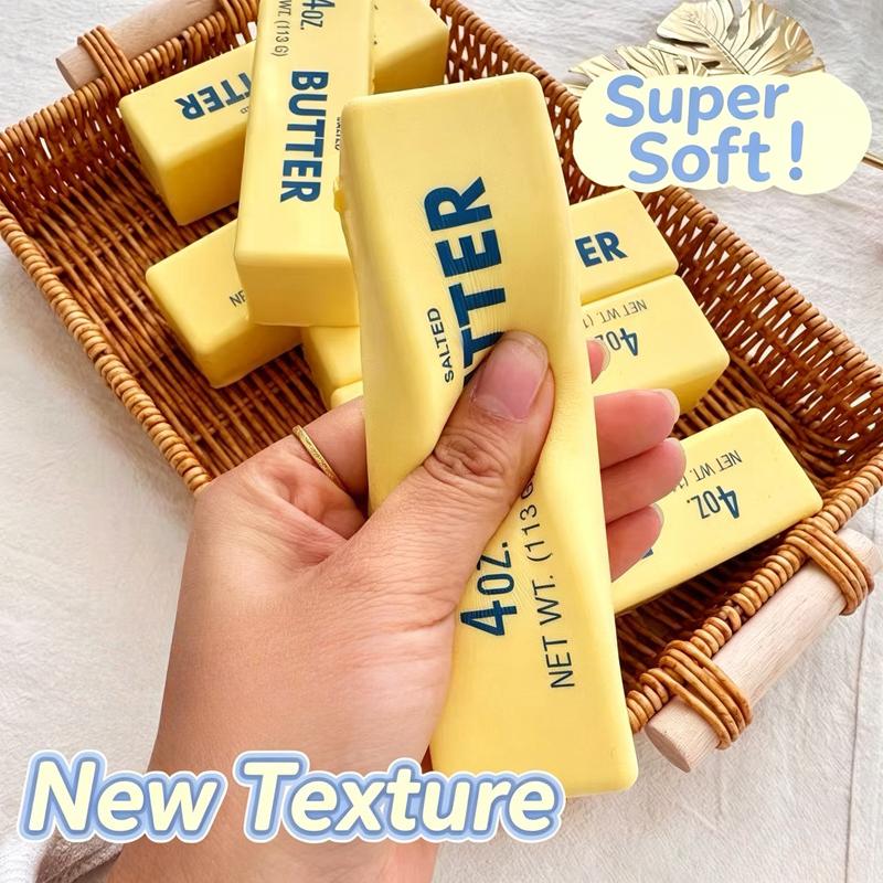 Squishy Butter Stick New Style Stress Relieving Ball Anti-Stress Fidget Gifts Decompression Hand Relax Squishy Party Favor Gift