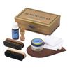 [M. MOWBRAY] Shoe Care St. William Set Shoe Cream Brush Cleaner Cloth Gift Present Smooth Leather Neutral Free