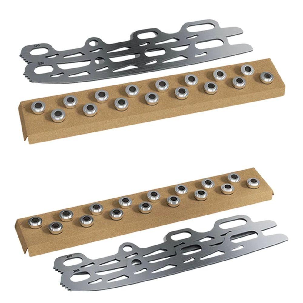 Stainless Steel Figure Skate Blade 253/290MM Skate Shoes Blade Ice Skating Blade  Winter Sports