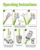 1-5pcs Cat6A/Cat6/Cat7 Shielded Network Information Module 10Gbps Data Transfer Tool-free Internet Jack Ethernet Cable Connecter
