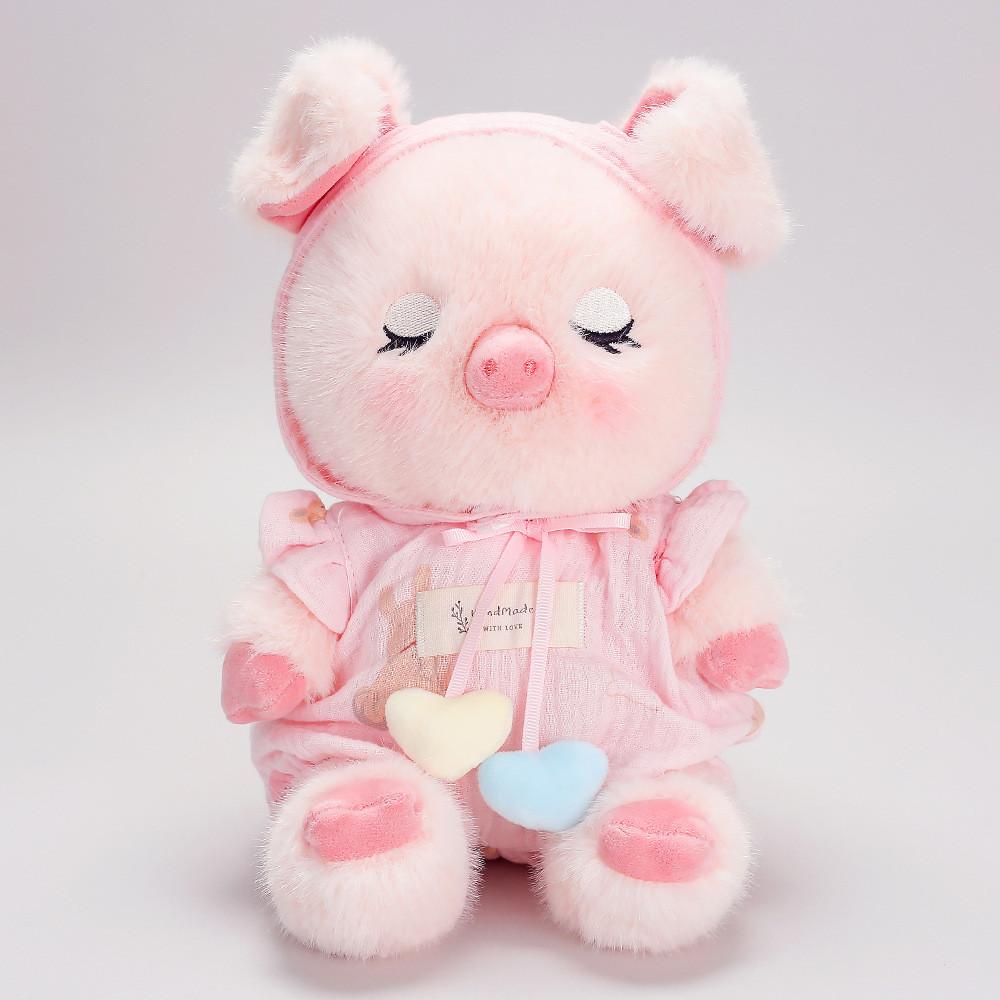 Plush Pig Toy For Girls Soft Cartoon Doll Gift For Sleep Comfort