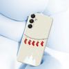 For Samsung Galaxy A16 5G/4G Case Christmas Stockings Pattern Printing Straight Edge TPU Phone Back Cover