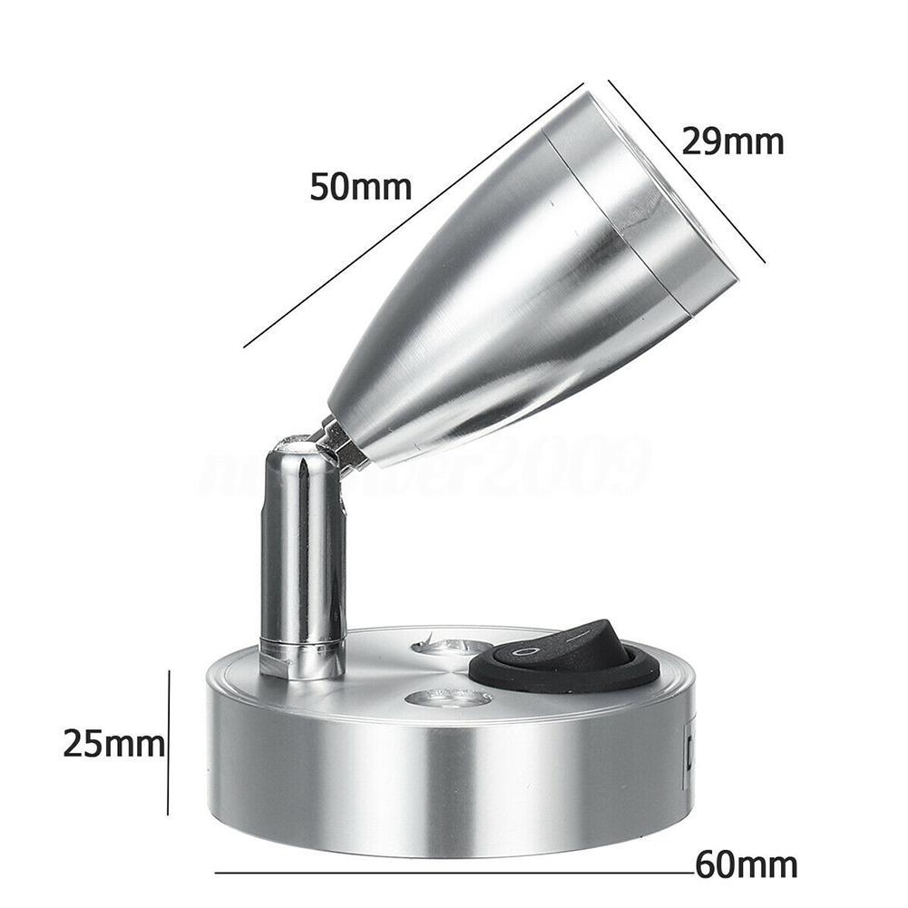 2 buc Lumini LED Interioare de Citit Comutator Campervan Barcă Fără Fir Portabil Lampă Interioară Auto Accesorii Rv Camper Dropshipping