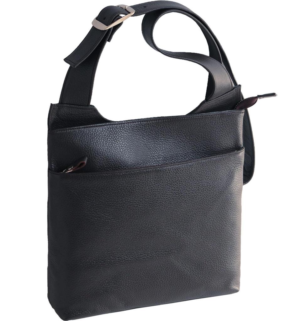 Shoulder Bag Made in Japan Cowhide Navy [Jamale] Women's Leather