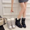Damenschuhe Exquisite Strass-Stiefeletten für Damen Mode Sport Freizeit Schuhe Designerschuhe Zapatos De Mujer
