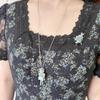 Ballerina Cat Motif Necklace SAMN204565XB [Anna Sui]