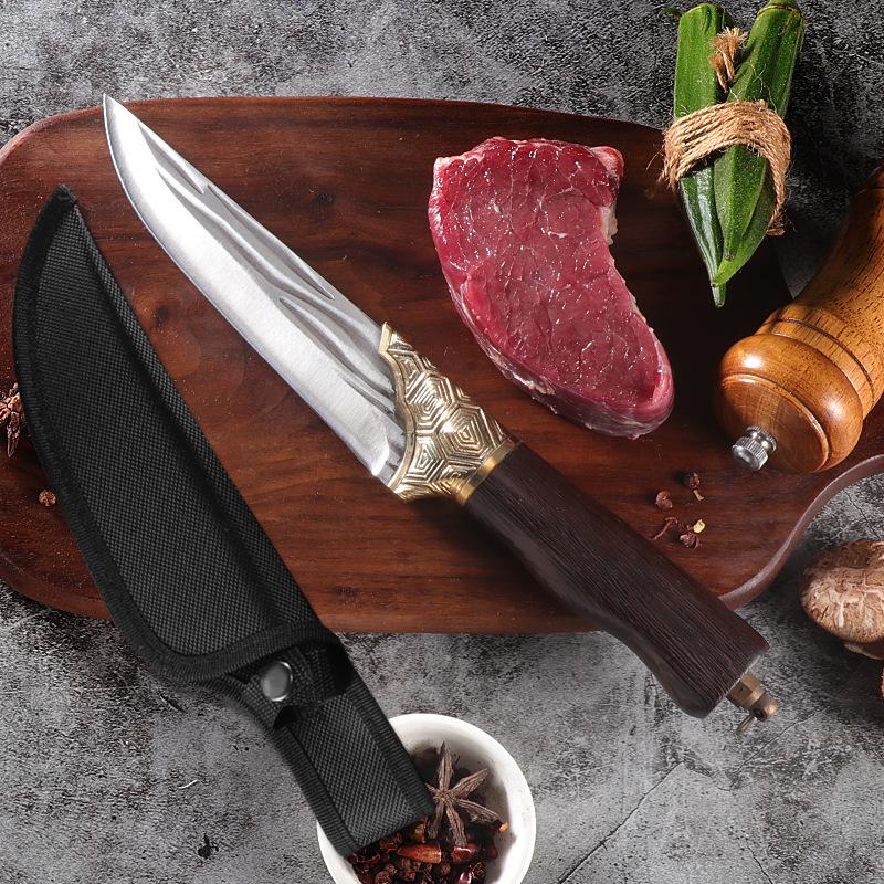 Nůž Bonig z nerezové oceli Nože na ryby Sekáček na maso Nůž na loupání Ručně vyráběný kovaný kuchyňský nůž Kuchařský nůž Kráječ