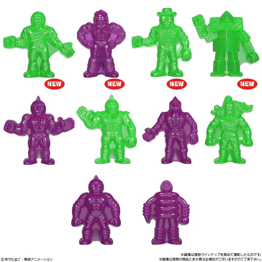 BANDAI Kinnikuman Gummy Round 5 Kinnikuman Candy Candy (with Charm) (10 pieces) Toy/Gummy (Kinnikuman)