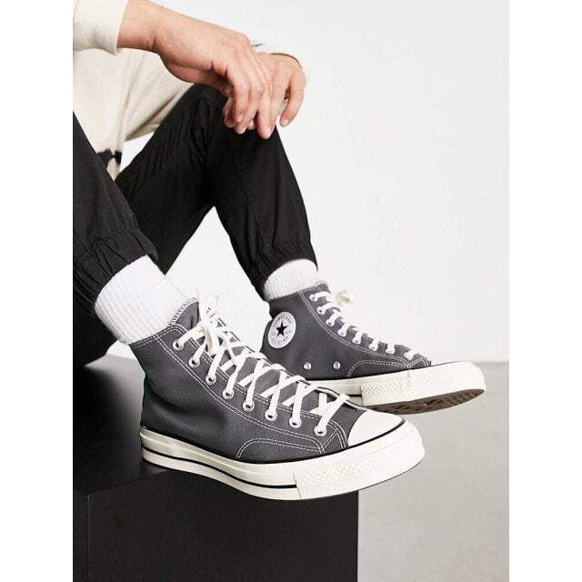 個人装備 Converse (Chuck 70 Hi) Size:27cm Converse Chuck 70 Hi Unisex Trainers In Iron Grey – buy at