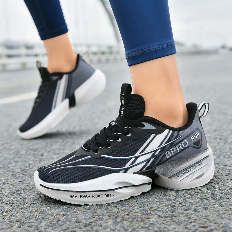 TUINANLE Nouvelles Chaussures de Course pour Couple: Chaussures de running basses élégantes, décontractées, à semelles épaisses, en mesh surdimensionné