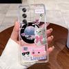 Casing For Oppo Reno 12 5G CPH2625 Case Oppo Reno 12 Pro 5G CPH2629 Back Cover Aesthetic Cute Cat Transparent Soft Phone Case