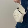 Pearl Chain Bag for Women Niche Design  Pleated Sweet Handbag  Crossbody Bag   Celebrity Dinner Clutch Bag
