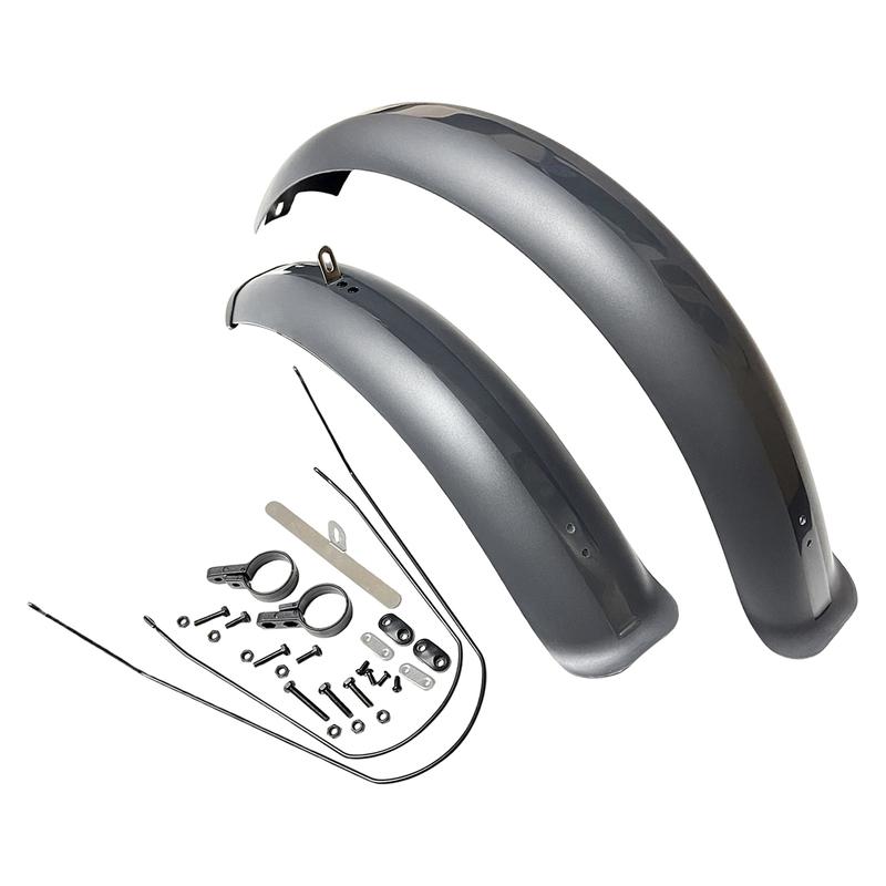 Bike Fenders 26/20" X4.0 Fat Tire Mud Guards Bike Mudguard Front Rear Set Accs for Snowroad Mountain Road Bike Traveling Outdoor